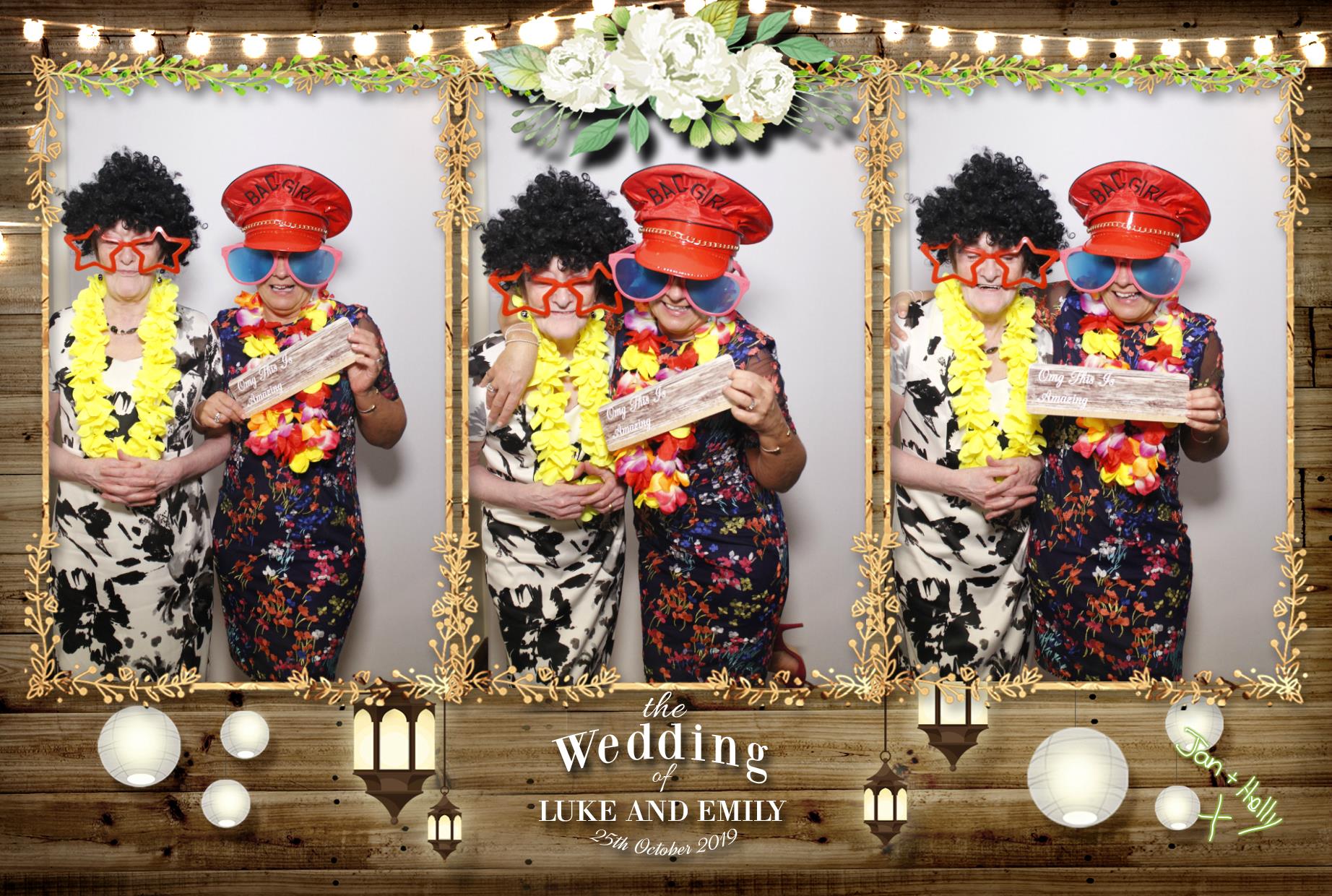 Luke & Emily's Wedding | View more photos from the event at gallery.myphotoboothexperience.co.uk/u/MyPhotoBoothExperienceLtd/Luke-Emilys-Wedding